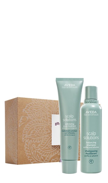 Scalp solution scalp treatment+shampoo set