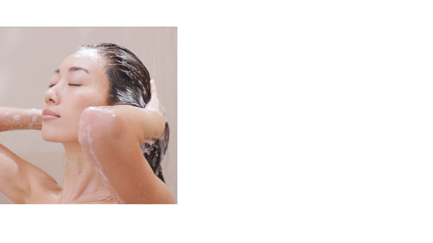 Step 1: Exfoliate with invati ultra advanced shampoo